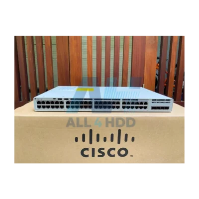 Cisco C1000-48P-4X-L – Catalyst 1000 Series 48-Port Gigabit Ethernet PoE+ Switch – 4x 10G SFP+ Uplinks, Layer 2 Managed