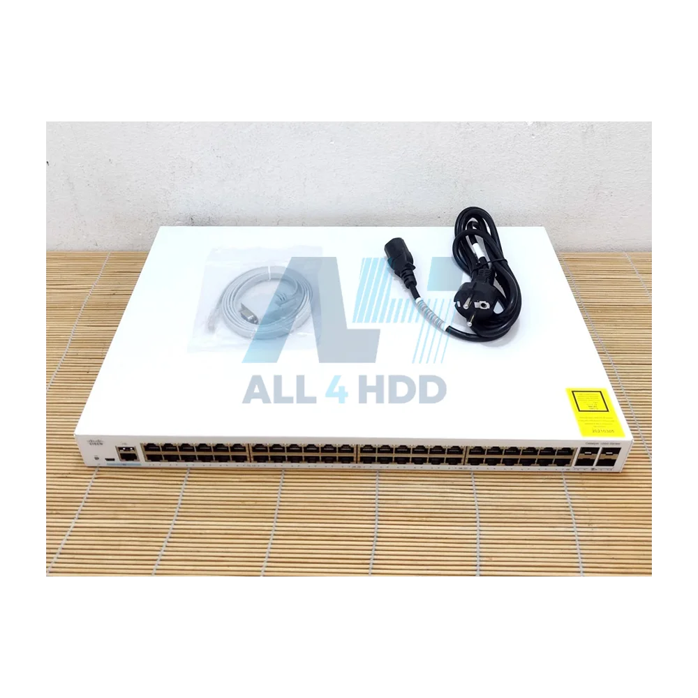 Cisco 48x 10/100/1000 Ethernet Ports, 4x 10G SFP+ Uplinks C1000-48T-4X-L