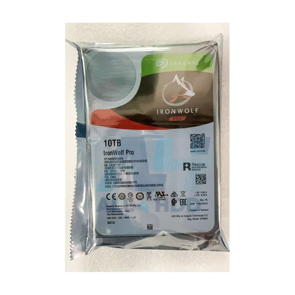 ST10000NE0004 – Seagate IronWolf Pro 10TB NAS Internal Hard Drive 7200 RPM, SATA 6Gb/s, CMR, 256MB Cache, 3.5 HDD