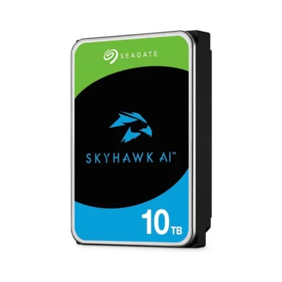 Seagate 10TB Skyhawk Surveillance Internal Hard Drive – SATA 6Gb/s, 256MB Cache, 3.5 HDD ST10000VE001