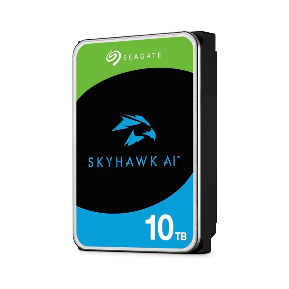 Seagate 10TB Skyhawk Surveillance Internal Hard Drive – SATA 6Gb/s, 256MB Cache, 3.5 HDD ST10000VE001