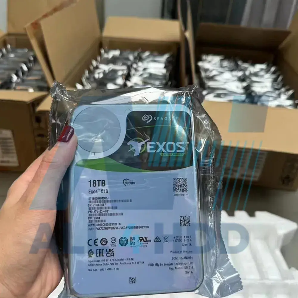 Seagate Exos X18 18TB Enterprise HDD 7200 RPM, SATA 6Gb/s, 256MB Cache ST18000NM000J - Image 2
