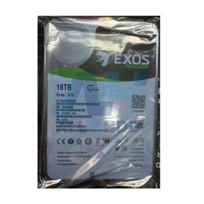 Seagate Exos X18 18TB Enterprise HDD – 7200 RPM, SATA 6Gb/s, 256MB Cache – ST18000NM000J