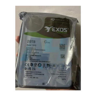 ST20000NM007D – Seagate Exos X20 20TB Internal Hard Drive – 7200 RPM, SATA 6Gb/s, 512MB Cache, 3.5"" HDD
