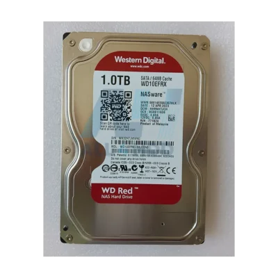 WD10EFRX – Western Digital 1TB Red Plus NAS Internal Hard Drive – 5400 RPM, SATA 6 Gb/s, CMR, 64MB Cache, 3.5 HDD