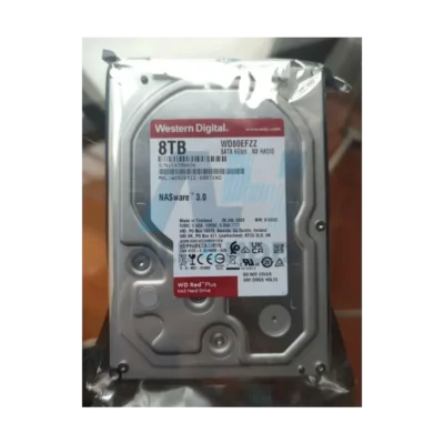 WD80EFZZ – Western Digital 8TB Red Plus NAS Internal Hard Drive – 5640 RPM, SATA 6 Gb/s, CMR, 128MB Cache, 3.5"" HDD