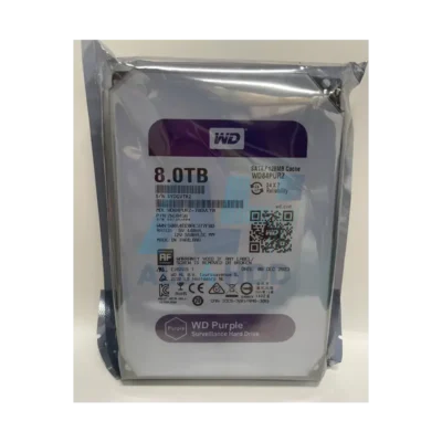 WD84PURZ – Western Digital 8TB Purple Surveillance Internal Hard Drive HDD – SATA 6 Gb/s, 128MB Cache, 3.5"" HDD