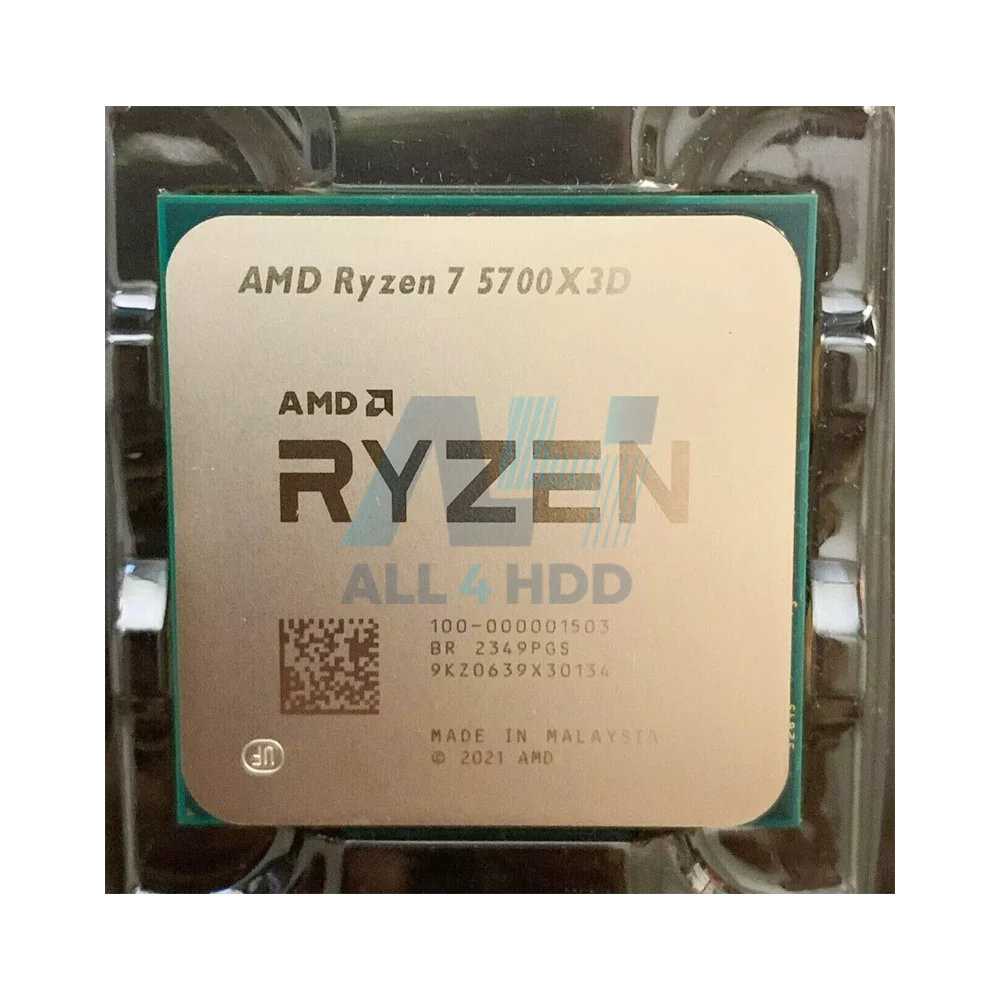 Ryzen 7 5700X3D 8-Core AM4 Gaming Processor – 4.1GHz Base, 16 Threads, 3D V-Cache