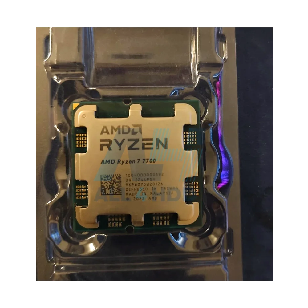 Ryzen 7 7700 AM5 Gaming Processor – 8-Core 3.8GHz Base, 5.3GHz Boost, 16 Threads CPU