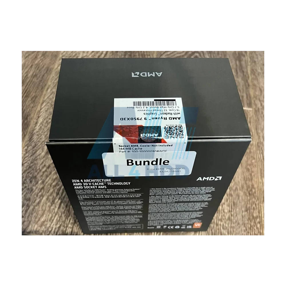 Ryzen 9 7950X3D 16-Core AM5 Desktop Processor – 4.2GHz Base, 5.7GHz Boost, 120W TDP - Image 2