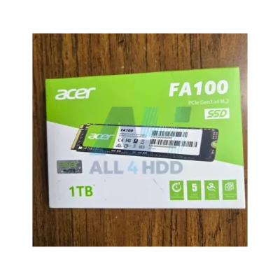 Acer FA100 1TB M.2 PCIe Gen 3 x4 NVMe SSD – Reliable and Efficient Storage with 3D TLC NAND