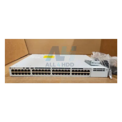 Cisco Catalyst C9200-48T-E 48-Port Gigabit Data Switch – Network Essentials, Dual 125WAC Power