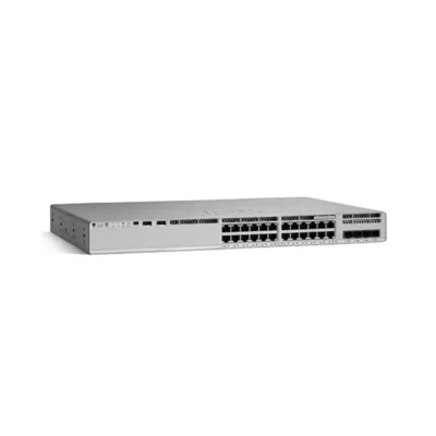 Cisco Catalyst C9200L-24T-4G-A 24-Port Data Switch – 4x1G Uplinks
