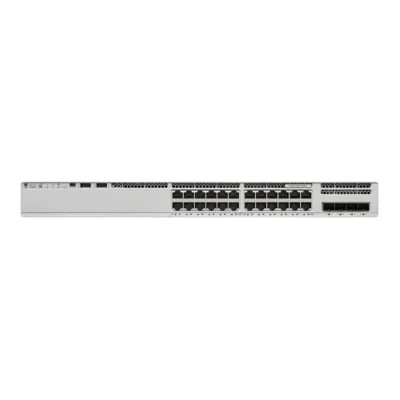 Cisco Catalyst C9200L-24T-4G-E 24-Port Managed Switch – Layer 3, 4x1G SFP Uplinks