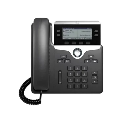 Cisco 7841 IP Phone - Cable - Wall Mountable - 4 X Total Line - VoIP - Caller ID - Speakerphone