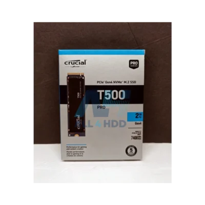 Crucial T500 2TB Gen4 NVMe M.2 Gaming SSD – Up to 7400MB/s – Internal Solid State Drive with 1-Month Adobe CC All Apps