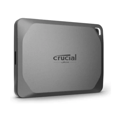 Crucial X9 Pro 2TB Portable SSD – USB 3.2 USB-C External Drive, Up to 1050MB/s – Durable Solid State Storage for PC, Mac, Creators