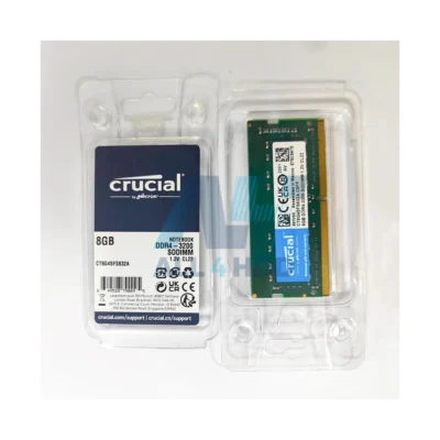Crucial CT8G4SFS832A 8GB DDR4-3200 SODIMM Memory Module – Laptop RAM, CL22, 1.2V, Non-ECC, Unbuffered