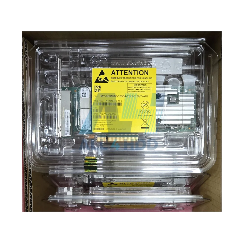 Dell Qlogic QL41164HFRJ – Quad-Port 10GbE RJ-45 10GBase-T Network Card - Image 3