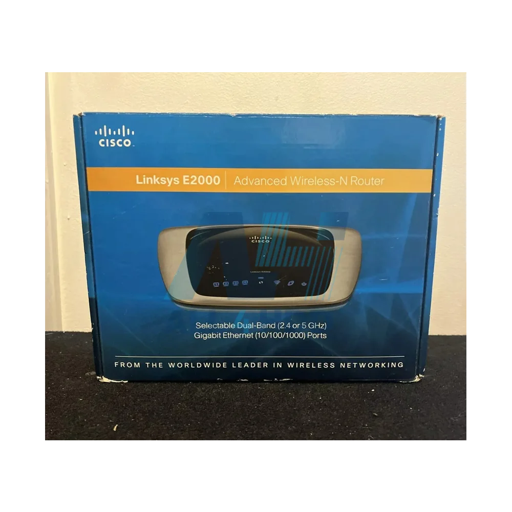 Cisco-Linksys E2000 Advanced Wireless-N Gigabit Router – Dual-Band Selectable up to 300 Mbps - Image 3