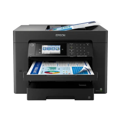 Epson WorkForce Pro WF-7840 Wireless Wide-Format All-in-One Printer – 13"x19" Auto 2-Sided Print with Scan, Copy & Fax
