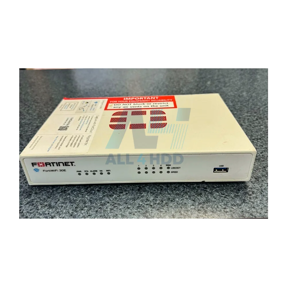 Fortinet FortiWiFi 30E Network Security Firewall - White FWF-30E