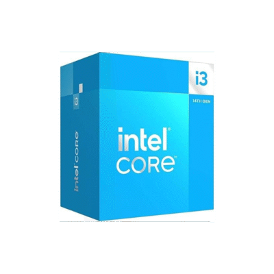 Intel Core i3-14100 Desktop Processor – 4 Cores (4 Performance Cores), Up to 4.7GHz Turbo, LGA1700 Socket, 12th Gen, 60W TDP