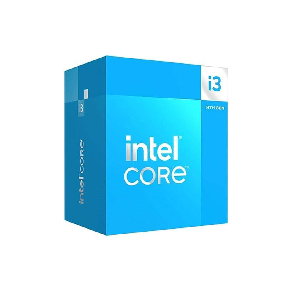 Intel Core i3-14100 Desktop Processor – 4 Cores (4 Performance Cores), Up to 4.7GHz Turbo, LGA1700 Socket, 12th Gen, 60W TDP