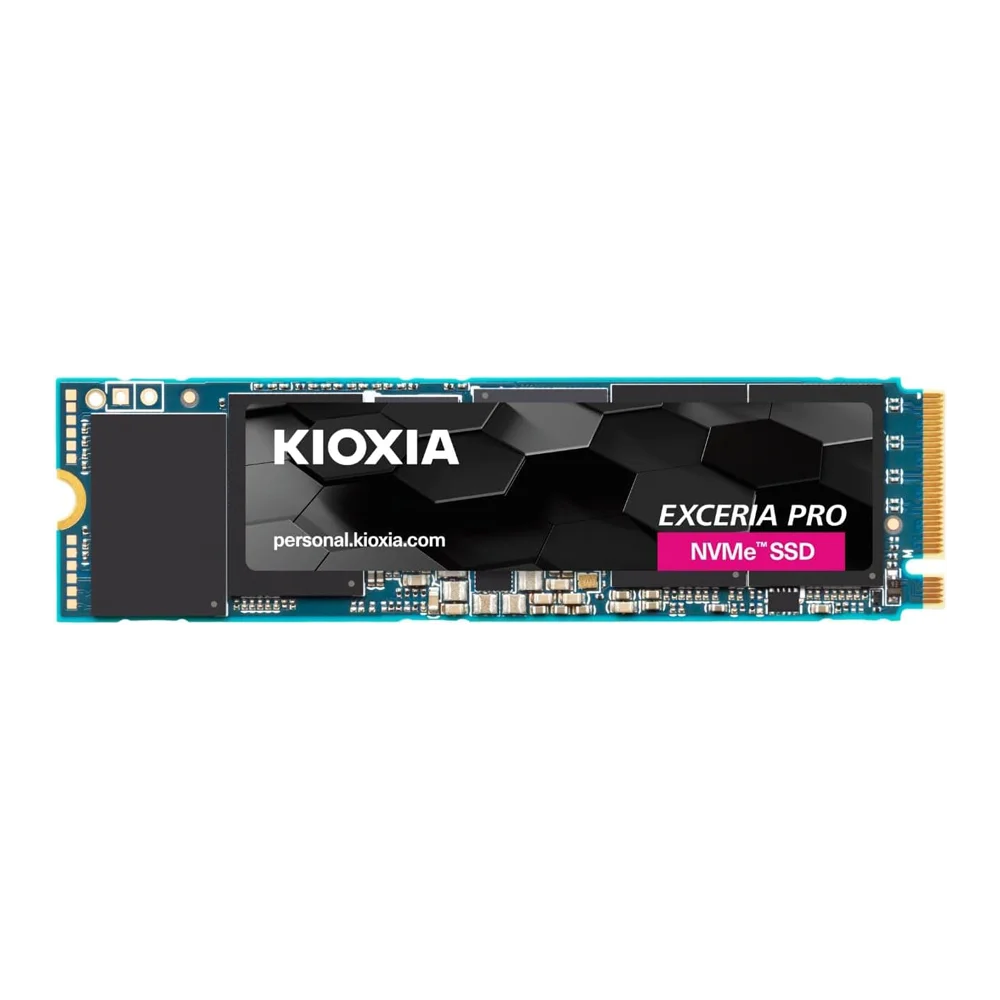 KIOXIA EXCERIA PRO 1TB PCIe 4.0 NVMe M.2 SSD with 800,000 IOPS for High-Speed Storage