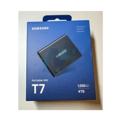 Samsung T7 4TB Portable SSD – High-Speed External Storage with USB 3.2 Gen 2 for Versatile Use