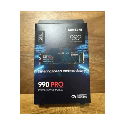 Samsung 990 PRO 2TB NVMe SSD – High-Speed PCIe Gen4 M.2 Internal Solid State Drive for Gaming & Workstations MZ-V9P2T0B/AM