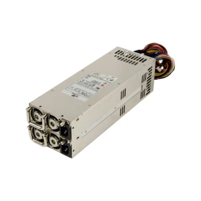 Zippy R2W-6500P 500W Power Supply with Cage – Dual Modules 2xR2W-6500P-R + 24-Pin + 12V + 12-Pin Output
