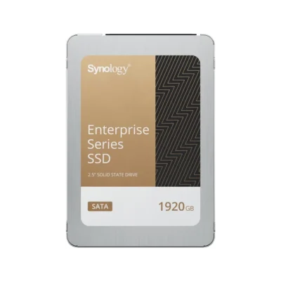 Synology SAT5221 1920GB 2.5" SATA Enterprise SSD – 6Gb/s, High Endurance, Power-Loss Protection (SAT5221-1920G)