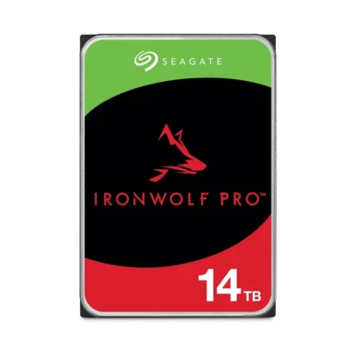 Seagate ST14000NT001 14TB Exos X14 Enterprise HDD – 3.5" SATA 6Gb/s, 7200 RPM, 256MB Cache, Data Center-Ready Drive