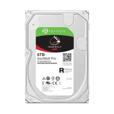 Seagate ST6000NE000 6TB Enterprise Hard Drive – 3.5" SATA 6Gb/s, 7200 RPM, 128MB Cache, High-Reliability HDD for Servers and Data Centers