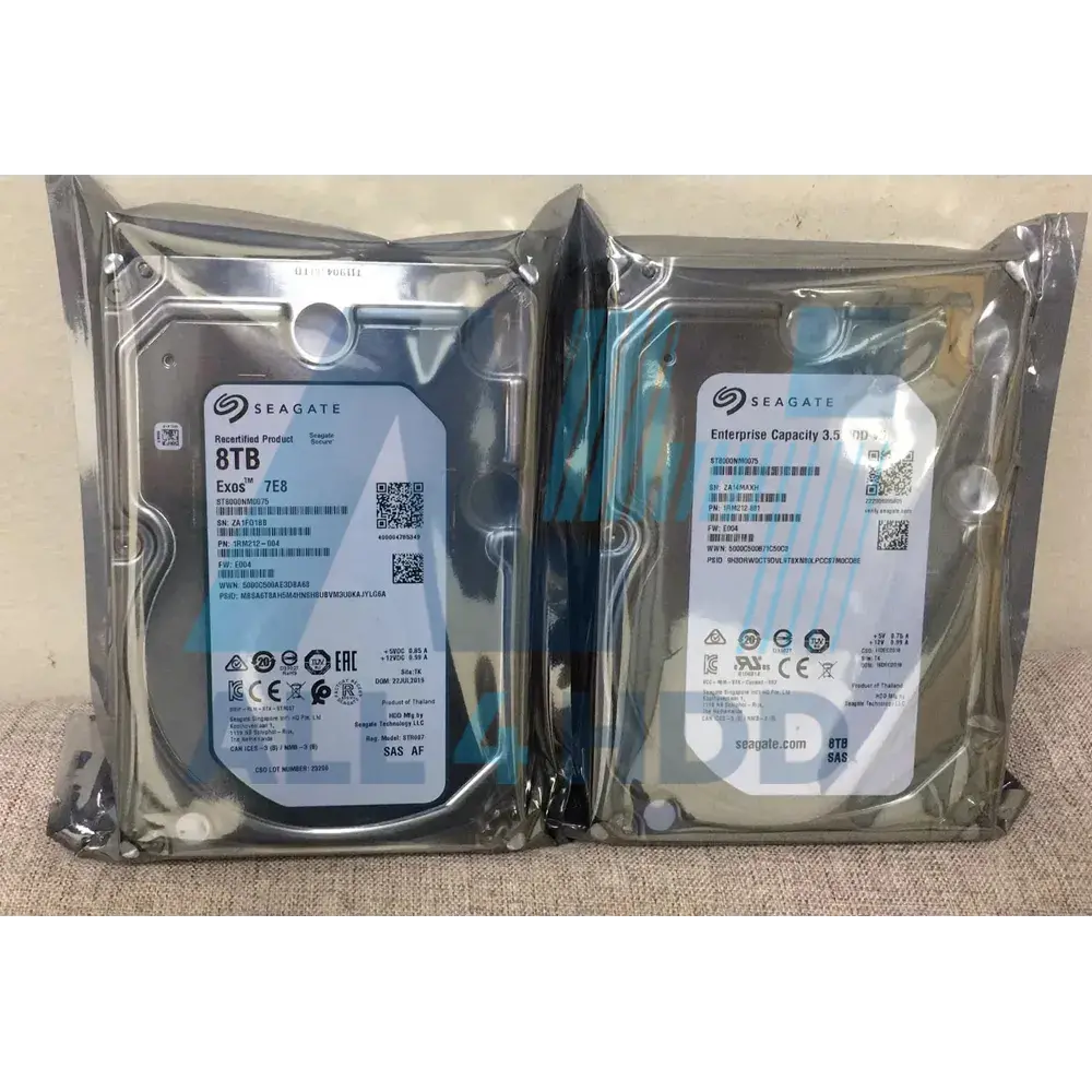 Seagate Exos 7E8 8TB 7200 RPM Nearline SAS 3.5-Inch Enterprise Hard Drive ST8000NM0075