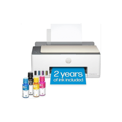 HP Smart Tank 5000 Wireless All-in-One Ink Tank Printer – Print, Copy, Scan, Wireless Connectivity