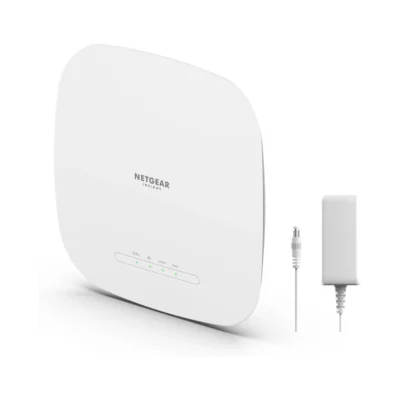 NETGEAR WAX615PA Cloud Managed WiFi 6 Dual-Band AX3000 Wireless Access Point with PoE+ and Insight Management