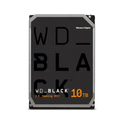 WD_BLACK 10TB Performance Internal HDD – 7200RPM, 256MB Cache, SATA 6Gb/s, 3.5” – WD102FZBX