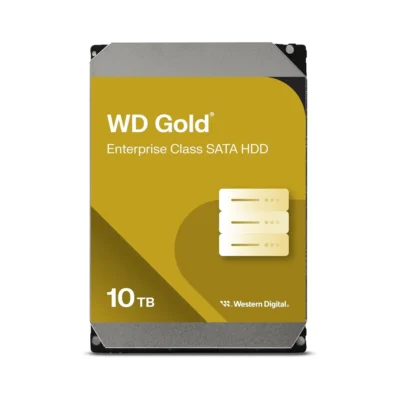 WD Gold 10TB Enterprise Class Internal HDD – 7200RPM, SATA 6Gb/s, 512MB Cache, CMR, 3.5” – WD103KRYZ