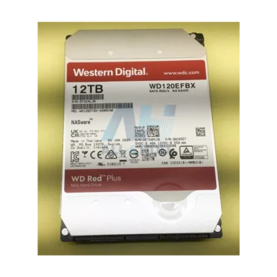 Western Digital 12TB WD Red Pro NAS Internal Hard Drive HDD – SATA 6Gb/s, 256MB Cache, 3.5" – WD120EFBX