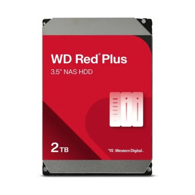 WD20EFPX 2TB WD Red NAS HDD – 3.5" SATA 6Gb/s 5400 RPM with 64MB Cache for NAS Storage Systems