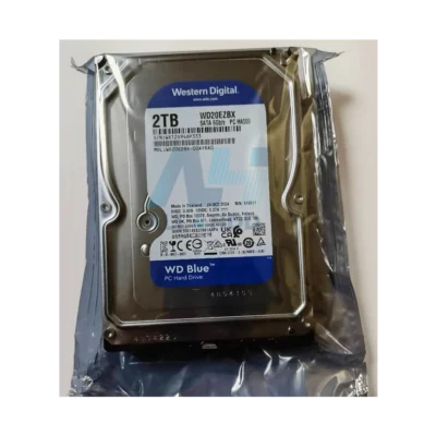 WD20EZBX 2TB WD Blue HDD – 3.5" SATA 6Gb/s 5400 RPM with 256MB Cache for Desktop Storage and General Use