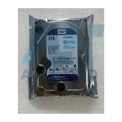 3TB WD Purple Surveillance CCTV 3.5" SATA Internal Hard Drive PC HDD WD30PURZ