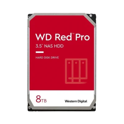 WD Red Pro 6TB NAS Internal HDD – 7200RPM, SATA 6Gb/s, 256MB Cache, CMR, 3.5” – WD6003FFBX
