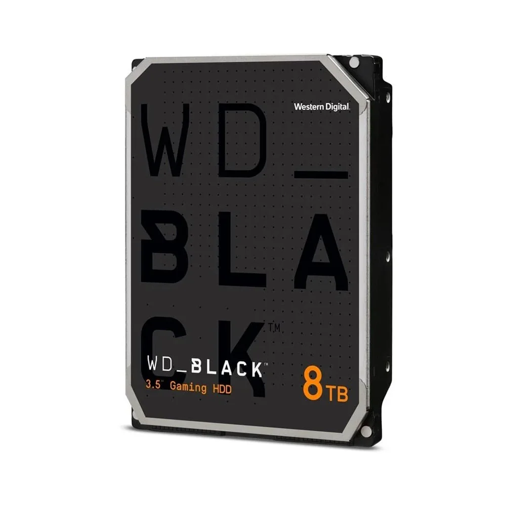 8TB WD Black Performance HDD – Western Digital WD8002FZBX, 3.5" SATA 6Gb/s, 256MB Cache, 7200 RPM