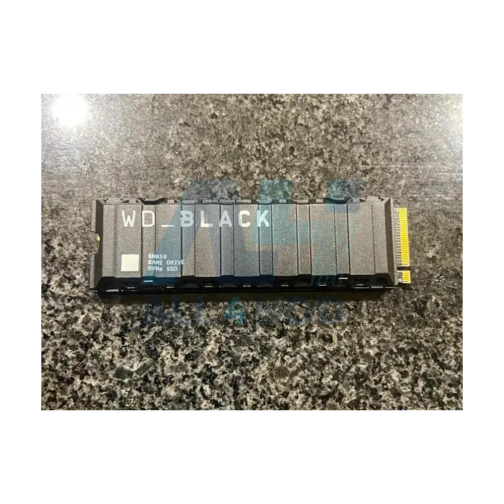 Western Digital 1TB WD_BLACK SN850 NVMe Internal Gaming SSD – PCIe Gen4, Up to 7,000MB/s, Heatsink – PS5 Compatible – WDBBKW0010BBK-WRSN - Image 2