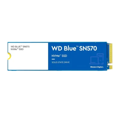 Western Digital WD Blue 1TB 3D NAND External SSD – Portable USB 3.2 Gen 2 SSD, Up to 1050MB/s, Shock & Drop Resistant – WDS100T3B0C