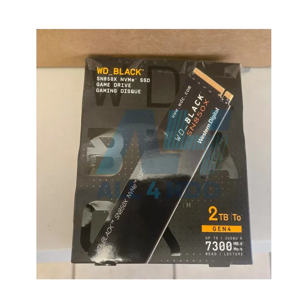 Western Digital WD_BLACK SN850 1TB NVMe PCIe Gen4 Internal SSD – 7000 MB/s Read, 5300 MB/s Write – WDS200T1X0E