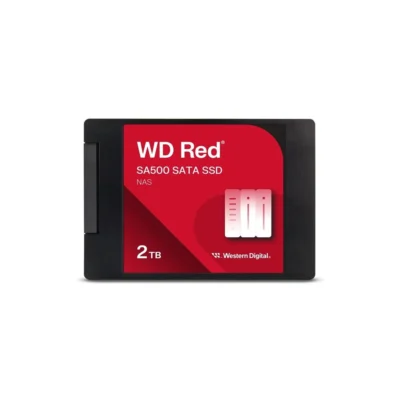 Western Digital WDS200T2R0A – 2TB WD Red SA500 SATA III 2.5"" Internal SSD – 560MB/s Read, NAS Storage